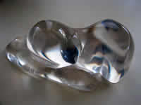 Small resin edition sculpture 'Asleep Series 1'